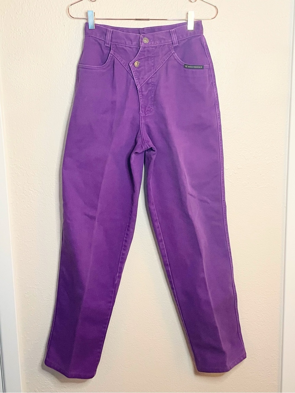 Rocky Mountain USA Purple High Rise Western Jeans 29
